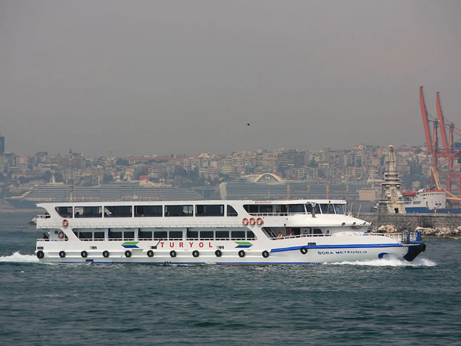 Turyol Kadıköy Çınarcık vapur hattı saatleri güzergahı ve ücreti